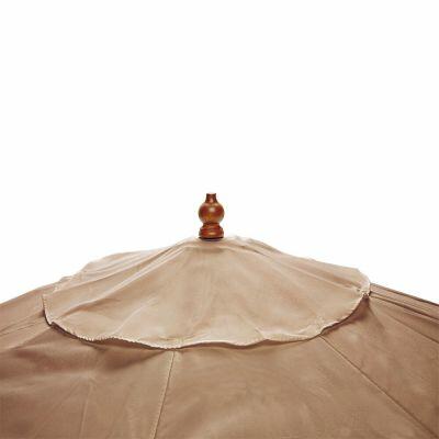 Ombrelone Central Bagum 2,4m Marrom Fascino Ombrelone Central Bagum 2,4m Marrom Fascino