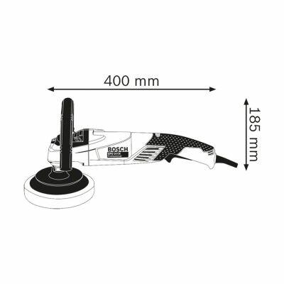 Politriz Angular 7'' Bosch GPO 14 CE 1400W com disco