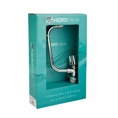 Torneira de Parede para Cozinha Hidrofama 1167 C50 1/2'' Cromado