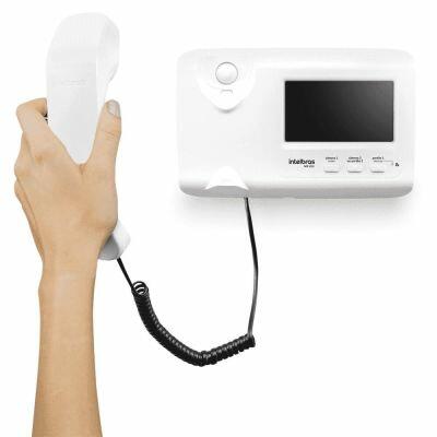 Vídeo Porteiro com Monofone IVR 1010 Branco Intelbras Vídeo Porteiro com Monofone IVR 1010 Branco Intelbras