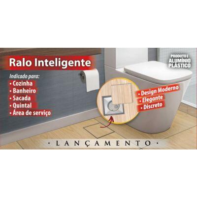Ralo Inteligente 15cmx15cm Costa Navarro Alumínio