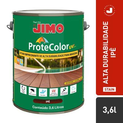 JIMO Protecolor UV Acabamento de Alta Durabilidade Progete e Embeleza Resistente ao Sol Chuva e Maresia Ipê Galão 3,6 Litros