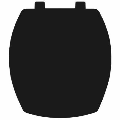 Assento Sanitário Termofixo Thema com Queda Amortecida Preto Tupan