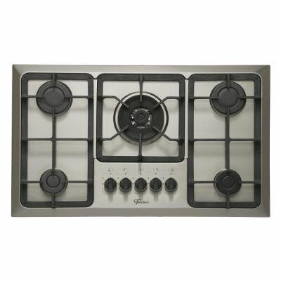 Cooktop a Gás 5Q Infinity 5 Bocas Inox Fischer