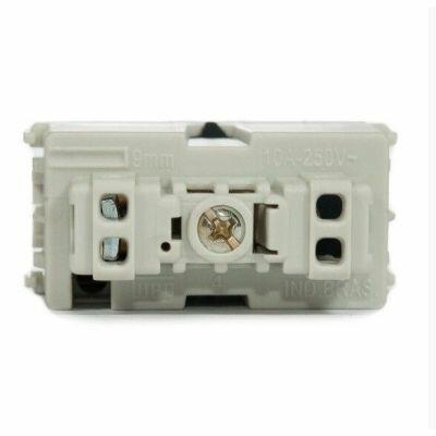 Módulo Interruptor com LED Simples/Paralelo Weg Refinatto Branco 10A