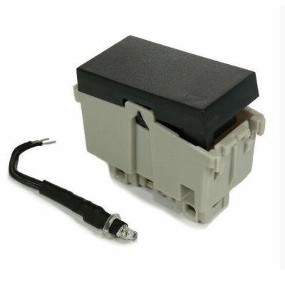 Módulo Interruptor com LED Simples/Paralelo Weg Refinatto Preto 10A