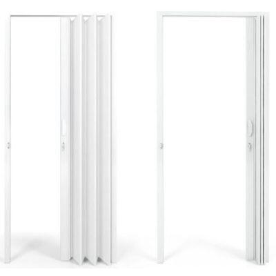 Porta Sanfonada PVC 2,10M X 70CM Branca Pro Forma