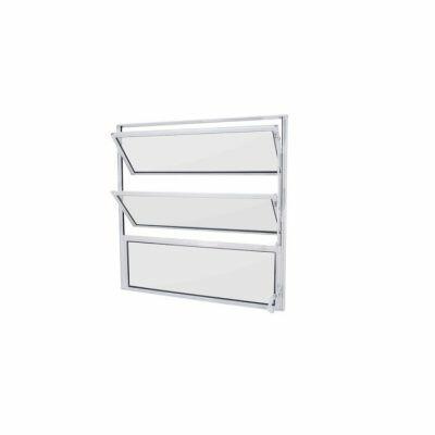 Janela Basculante Alumínio CRV Classic 60x100cm Branca