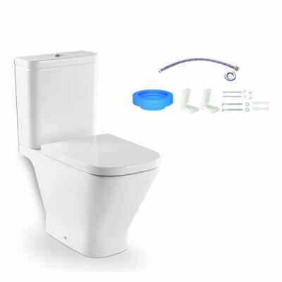 Kit Vaso Sanitário com Caixa Acoplada Gap Acionamento Duplo 3/6L Roca