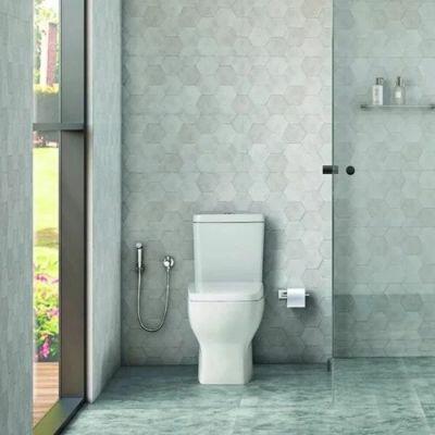 Kit Vaso Sanitário com Caixa Acoplada Acionamento Duplo 3/6L Boss Branco Incepa