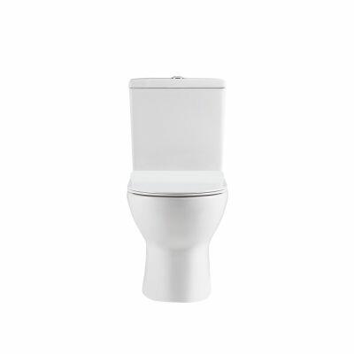Kit Vaso Sanitário com Caixa Acoplada Acionamento Duplo 3/6L Mônaco Branco Addra