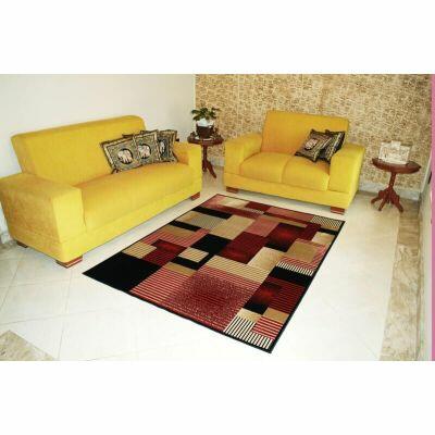 Tapete Rayza 1,50x1,98m Marbella Artistic Vermelho