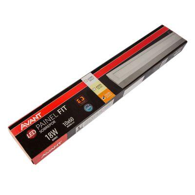 Painel Sobrepor 18W LED 3000K Luz Amarela Avant Painel Sobrepor 18W LED 3000K Luz Amarela Avant