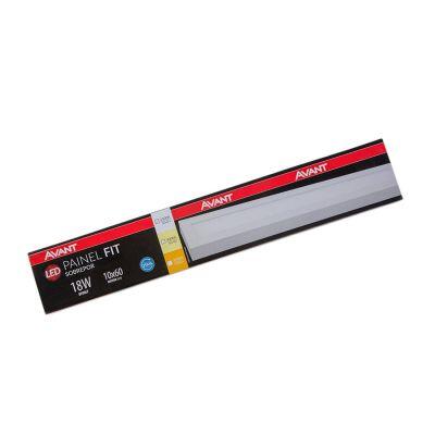 Painel LED Sobrepor 18W Fit 6500K Luz Branca Avant Painel LED Sobrepor 18W Fit 6500K Luz Branca Avant