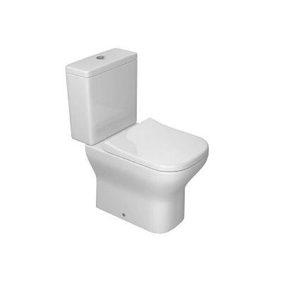 Kit Vaso Sanitário com Caixa Acoplada Acionamento Duplo 3/6L Axis Branco Gelo Deca