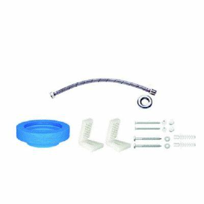 Kit Vaso Sanitário com Caixa Acoplada Acionamento Duplo 3/6L Axis Branco Gelo Deca