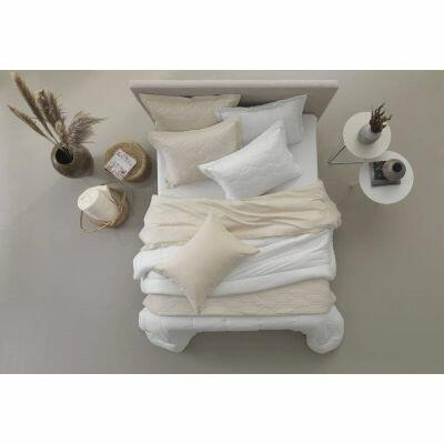Kit Cobre Leito Queen Karsten Liss 180 Fios Branco 3 Peças