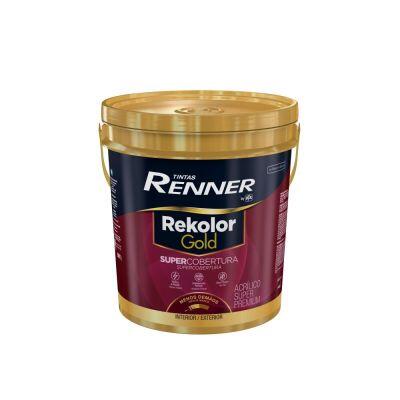 Tinta Rekolor Gold Supercobertura Premium 16L Branco Fosco Renner