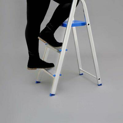 Escada 3 Degraus Alumínio 1,12m Mor