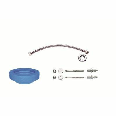 Kit Vaso Sanitário com Caixa Acoplada Acionamento Duplo 3/6L Ravena Branco Gelo Deca