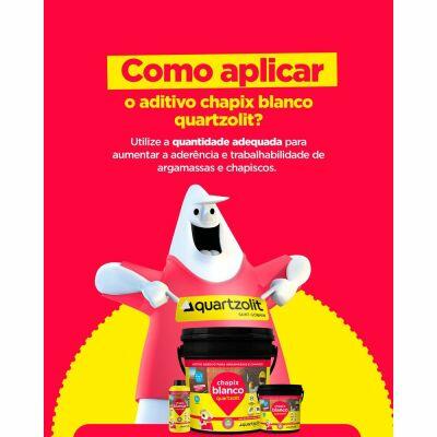 Adesivo Chapix 1L Branco Quartzolit Adesivo Chapix 1L Branco Quartzolit