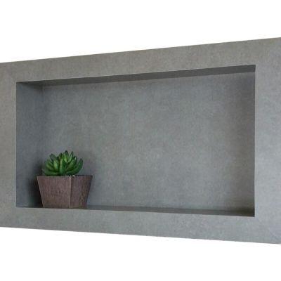 Nicho Concret Cimento Natural 30x60 Málaga