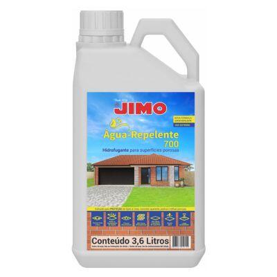 JIMO Água Repelente 700 Muros Fachadas e Telhados Barreira Química Invisível Reduz Absorção de Água Prevenção de Mofo e Limo Bombona 3,6 Litros
