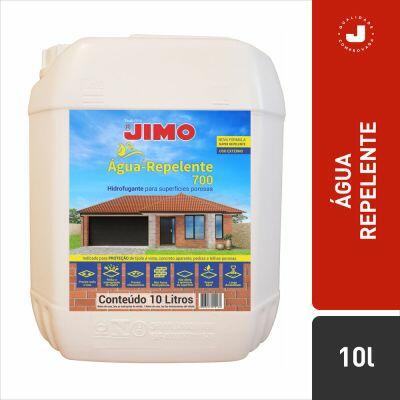JIMO Água Repelente 700 Muros Fachadas e Telhados Barreira Química Invisível Reduz Absorção de Água Prevenção de Mofo e Limo Bombona 10 Litros