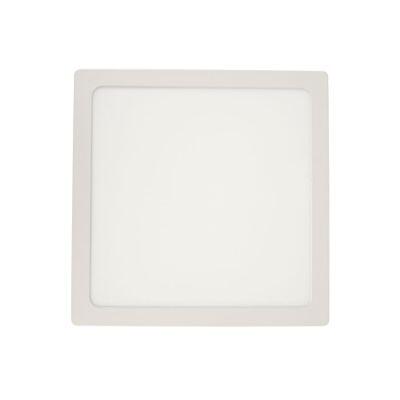 Painel LED Sobrepor Quadrado Luz Branca 12W 6500K 17cm Vitralux
