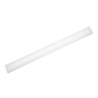 Plafon LED Sobrepor 36W 6500K 120cm Retangular Bivolt Luz Branca Vitralux