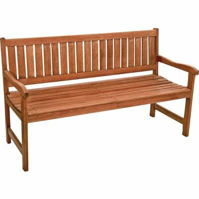 Banco de Madeira Lyptus 108cm Metalnew