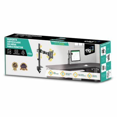 Suporte Articulado de Mesa para LCD/LED de 17" a 34" Elg Suportes