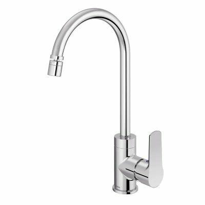 Torneira Misturador para Cozinha de Mesa Bica Alta 1/2" Chess Cromado Docol