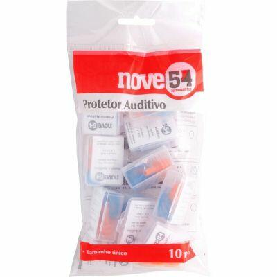 Protetor Auricular de Silicone Vonder Laranja