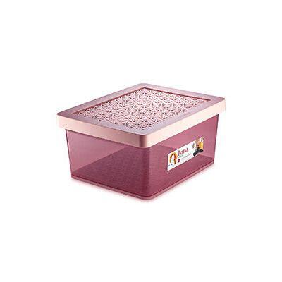 Caixa Alta Hana Rosa G 18L 31,5x40,5x19,2cm