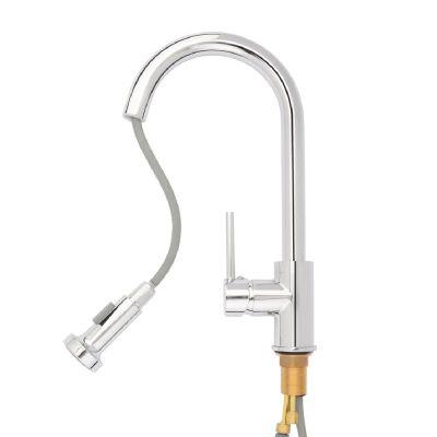 Torneira Misturador Monocomando para Cozinha de Mesa Bica Alta 1/2'' Color Flex Cromado Addra
