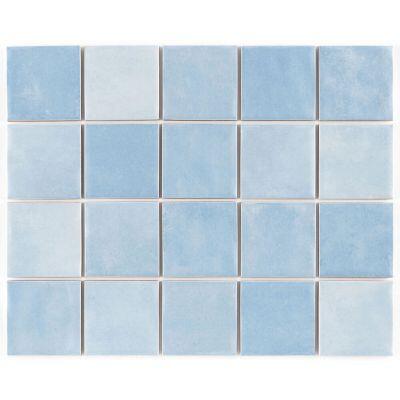 Revestimento Parede Noronha Mesh Água Bold Brilhante 7,5x7,5 Eliane