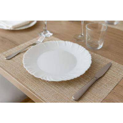 Prato para Sobremesa Duralex Pétalas Branco 19cm  Nadir