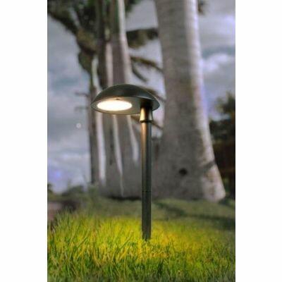 Poste Balizador LED Downlight Redondo 62,5cm Preto Ecoforce Poste Balizador LED Downlight Redondo 62,5cm Preto Ecoforce