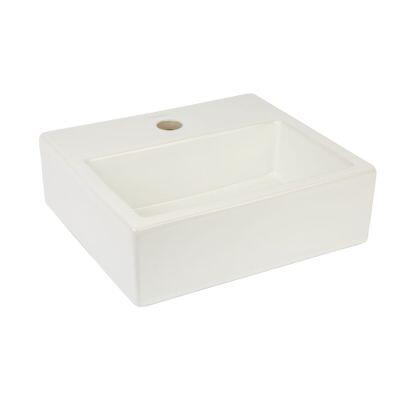 Kit Cuba para Banheiro de Apoio com Torneira 31cm Atenas Branca Addra Kit Cuba para Banheiro de Apoio com Torneira 31cm Atenas Branca Addra