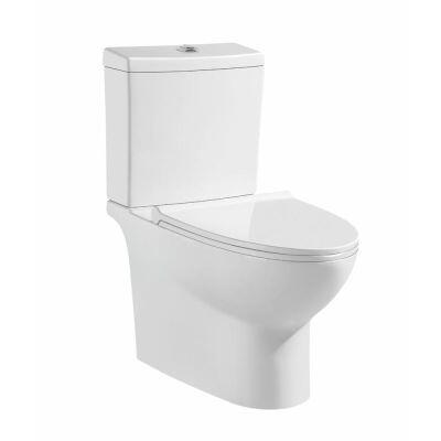 Kit Vaso Sanitário com Caixa Acoplada Acionamento Duplo 3/6L Madrid Branco Addra