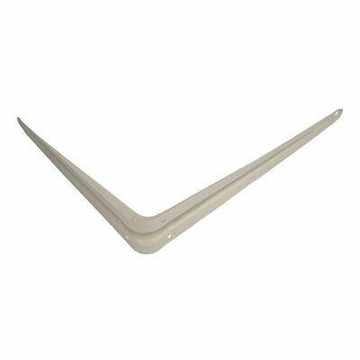 Suporte para Prateleira Aço Casa&Ideia 10x12" Branco