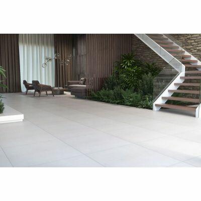 Porcelanato Urban Off White Hd Retificado Acetinado 84x84 Classe C Elizabeth