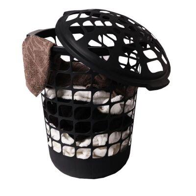 Cesto Tipo Telado 57L Cor Preto Plasútil