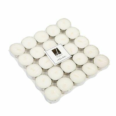 Kit Vela Rechaud Sunrise 25 Peças Branco Diagonal