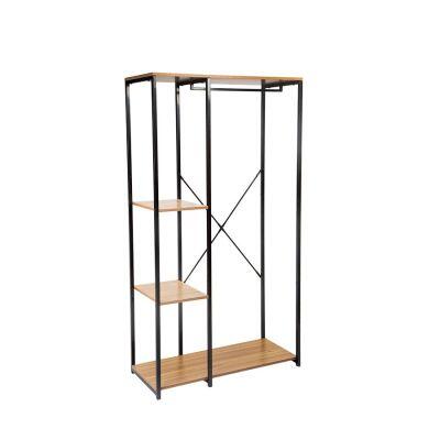 Arara Linha Fitter 90x167 Preta Diagonal