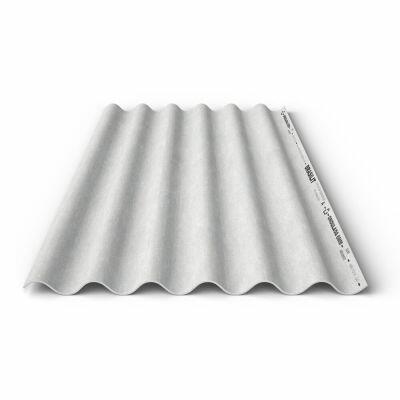 Telha Fibrocimento sem Amianto 1,10x1,22m 6mm Cinza Brasilit