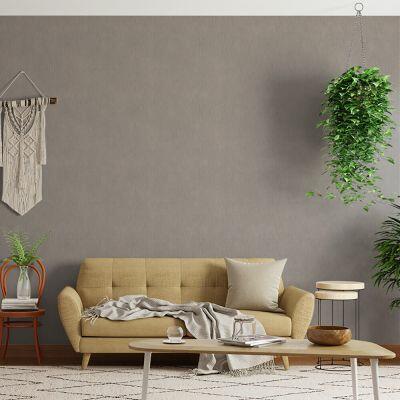 Papel de Parede Texturas Linho Marrom 52x950 m
