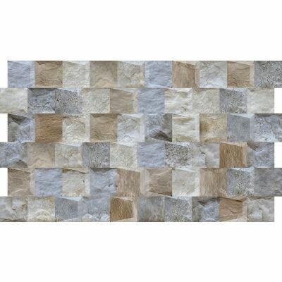 Revestimento Parede Cerâmico Prisma Cianita Bold Acetinado 31x54 Savane