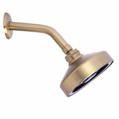 Chuveiro Auto Limpante Livo 1/2" Gold Escovado Addra